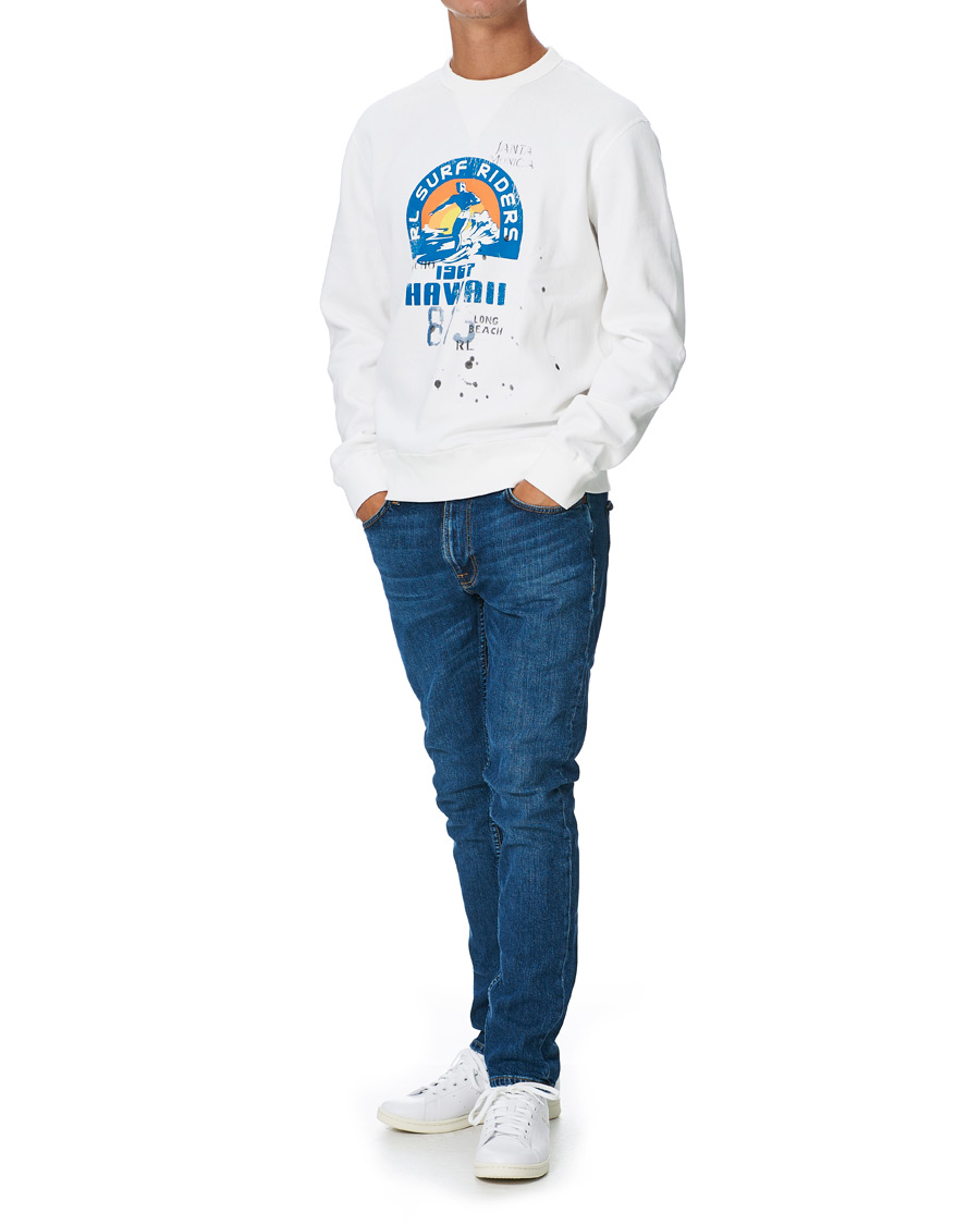 Uomini | Maglieria | Polo Ralph Lauren | Surf Riders Crew Neck Sweatshirt White
