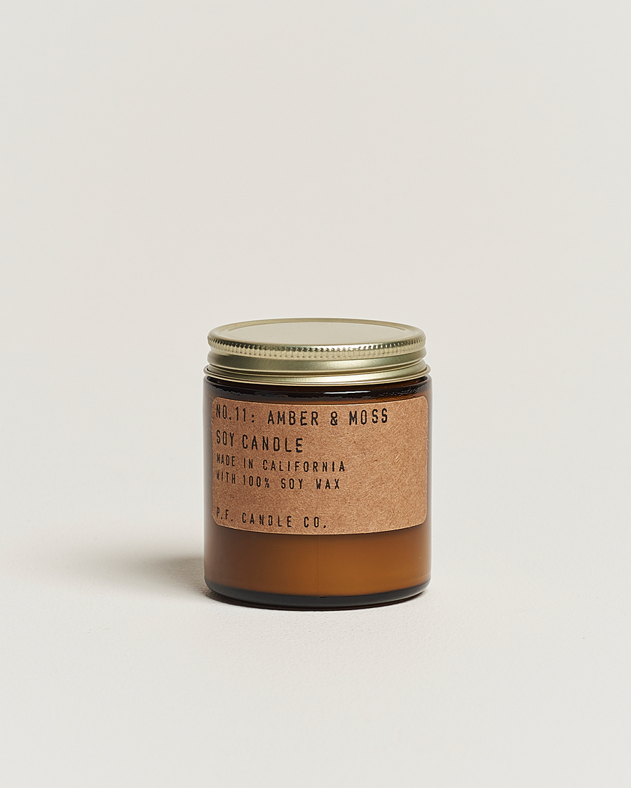 Uomini | Candele profumate | P.F. Candle Co. | Soy Candle No. 11 Amber & Moss 99g