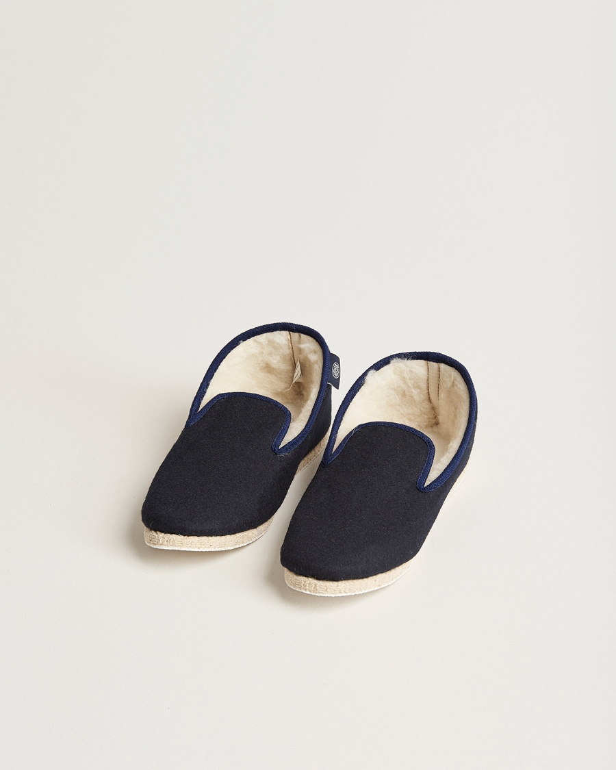 Uomini | Armor-lux Maoutig Home Slippers Navy | Armor-lux | Maoutig Home Slippers Navy