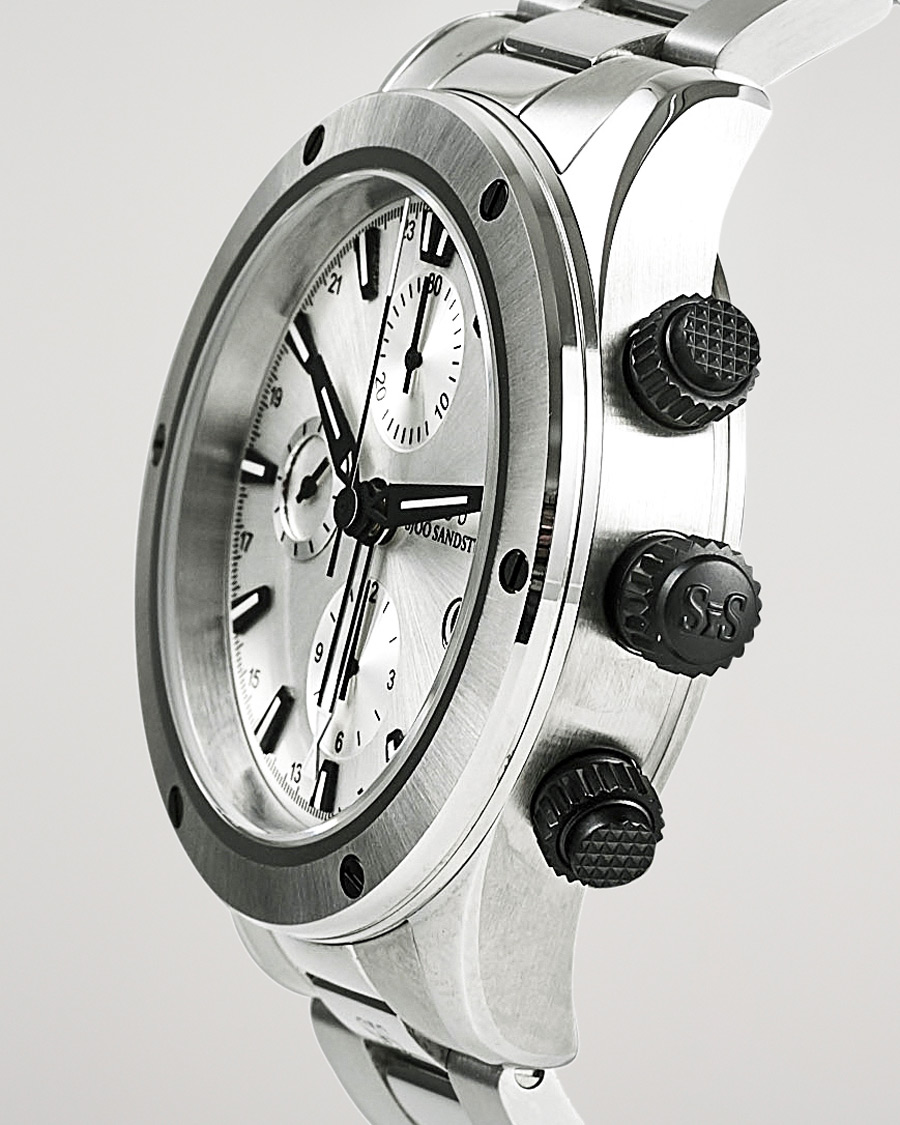 Uomini | Sjöö Sandström UTC Extreme 44,2mm White and Stainless Steel | Sjöö Sandström | UTC Extreme 44,2mm White and Stainless Steel