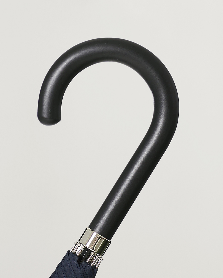 Uomini | Ombrelli | Fox Umbrellas | Hardwood Automatic Umbrella Navy