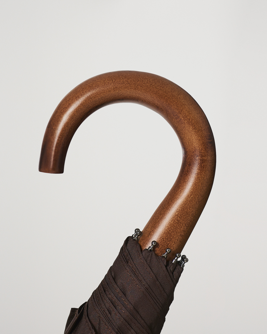 Uomini | Ombrelli | Fox Umbrellas | Telescopic Umbrella Brown