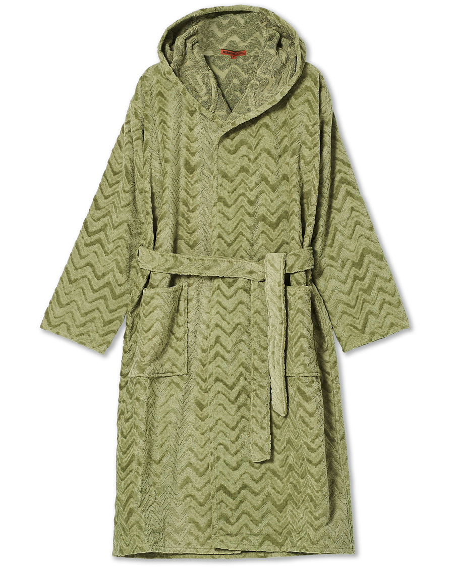 Uomini | Accappatoi & Pigiami | Missoni Home | Rex Bathrobe Green