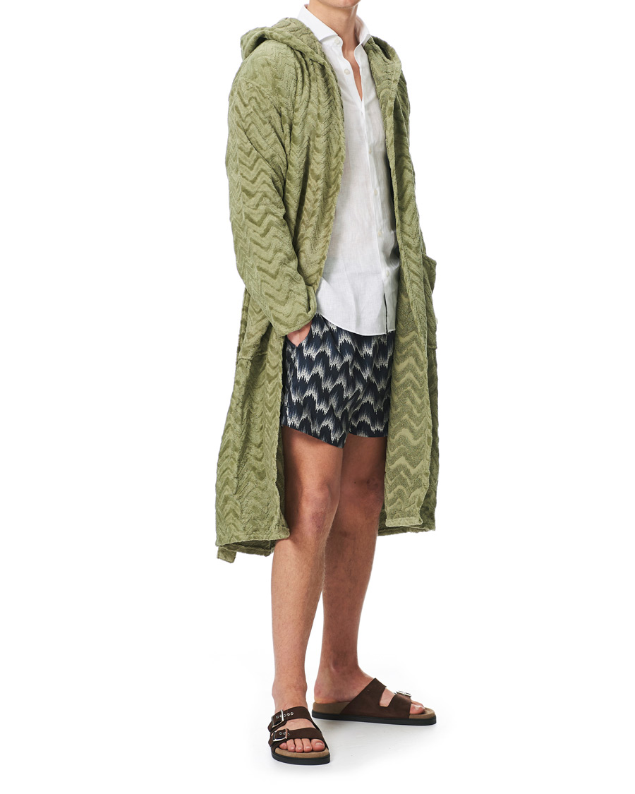 Uomini | Accappatoi & Pigiami | Missoni Home | Rex Bathrobe Green