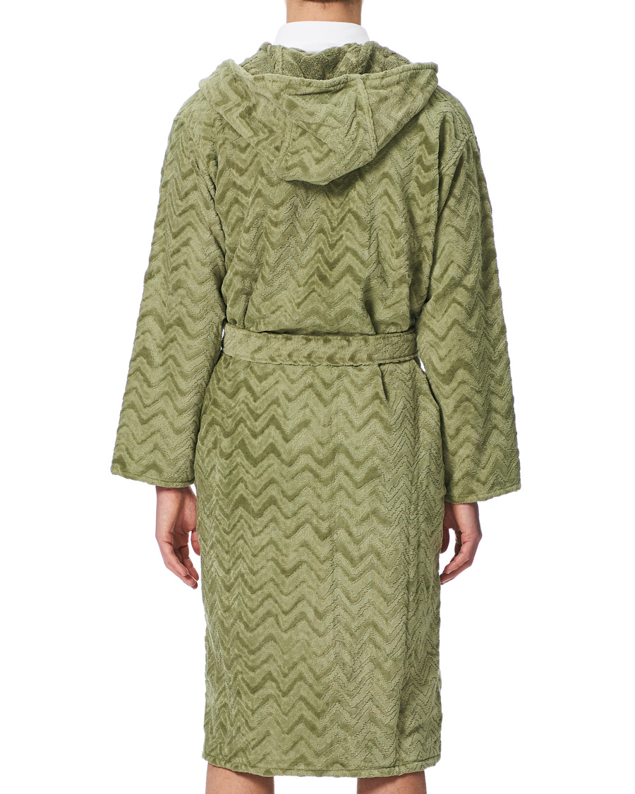 Uomini | Accappatoi & Pigiami | Missoni Home | Rex Bathrobe Green
