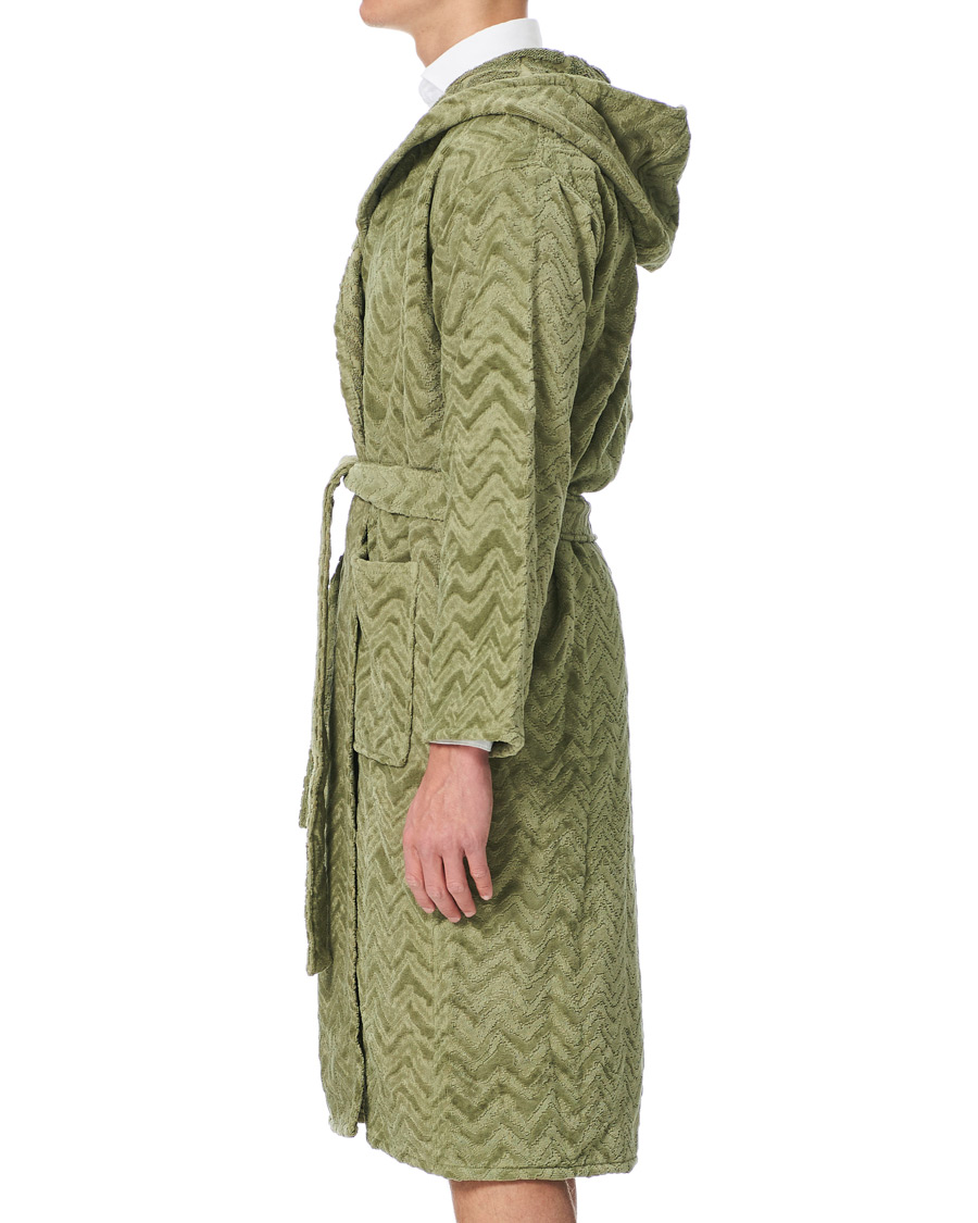 Uomini | Accappatoi & Pigiami | Missoni Home | Rex Bathrobe Green