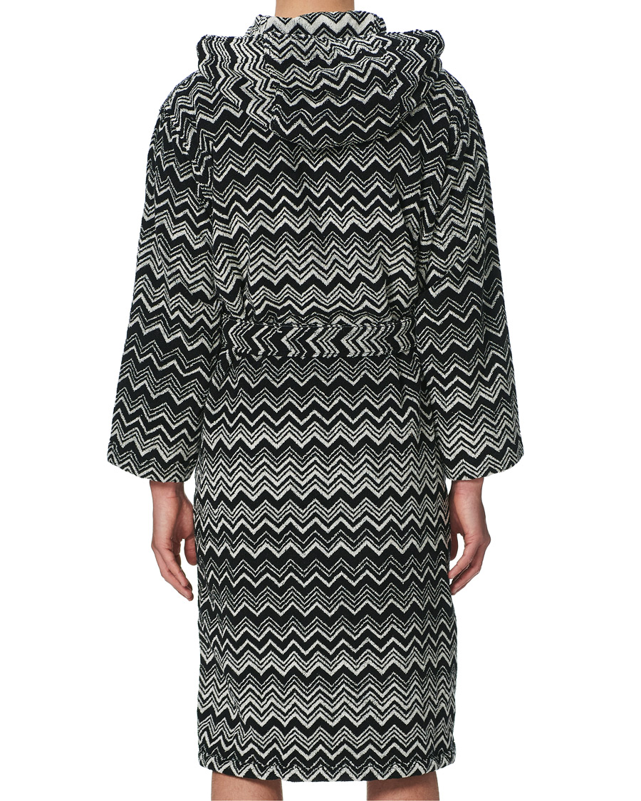 Uomini | Accappatoi & Pigiami | Missoni Home | Keith Bathrobe Black/White