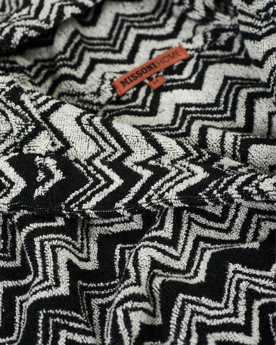 Uomini | Accappatoi & Pigiami | Missoni Home | Keith Bathrobe Black/White
