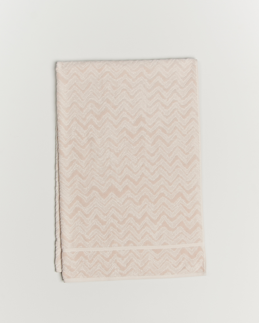 Uomini | Missoni Home Rex Bath Sheet 100x150cm Cream | Missoni Home | Rex Bath Sheet 100x150cm Cream