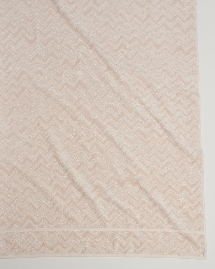 Uomini | Missoni Home Rex Bath Sheet 100x150cm Cream | Missoni Home | Rex Bath Sheet 100x150cm Cream