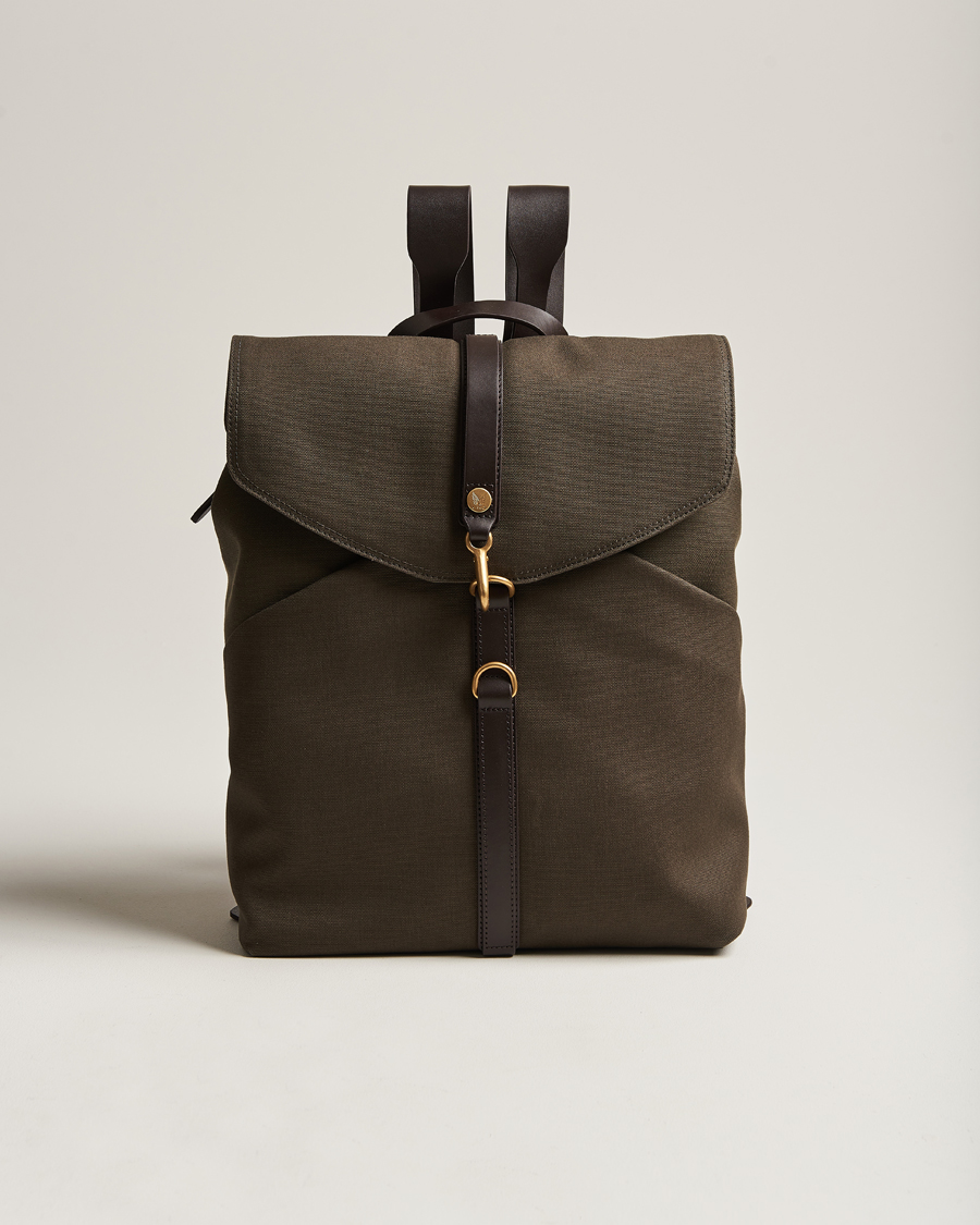 Uomini | Borse | Mismo | M/S Rucksack Army/Dark Brown