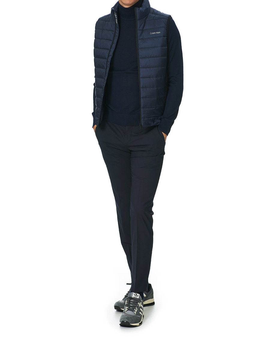 Uomini | Giacche | Calvin Klein | Essential Logo Down Vest Navy
