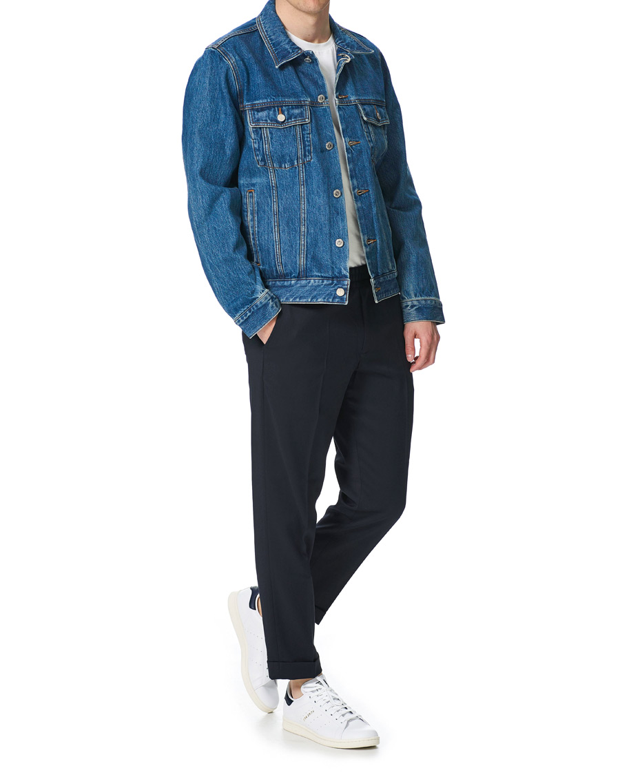 Uomini | adidas Originals Stan Smith Sneaker White/Navy | adidas Originals | Stan Smith Sneaker White/Navy