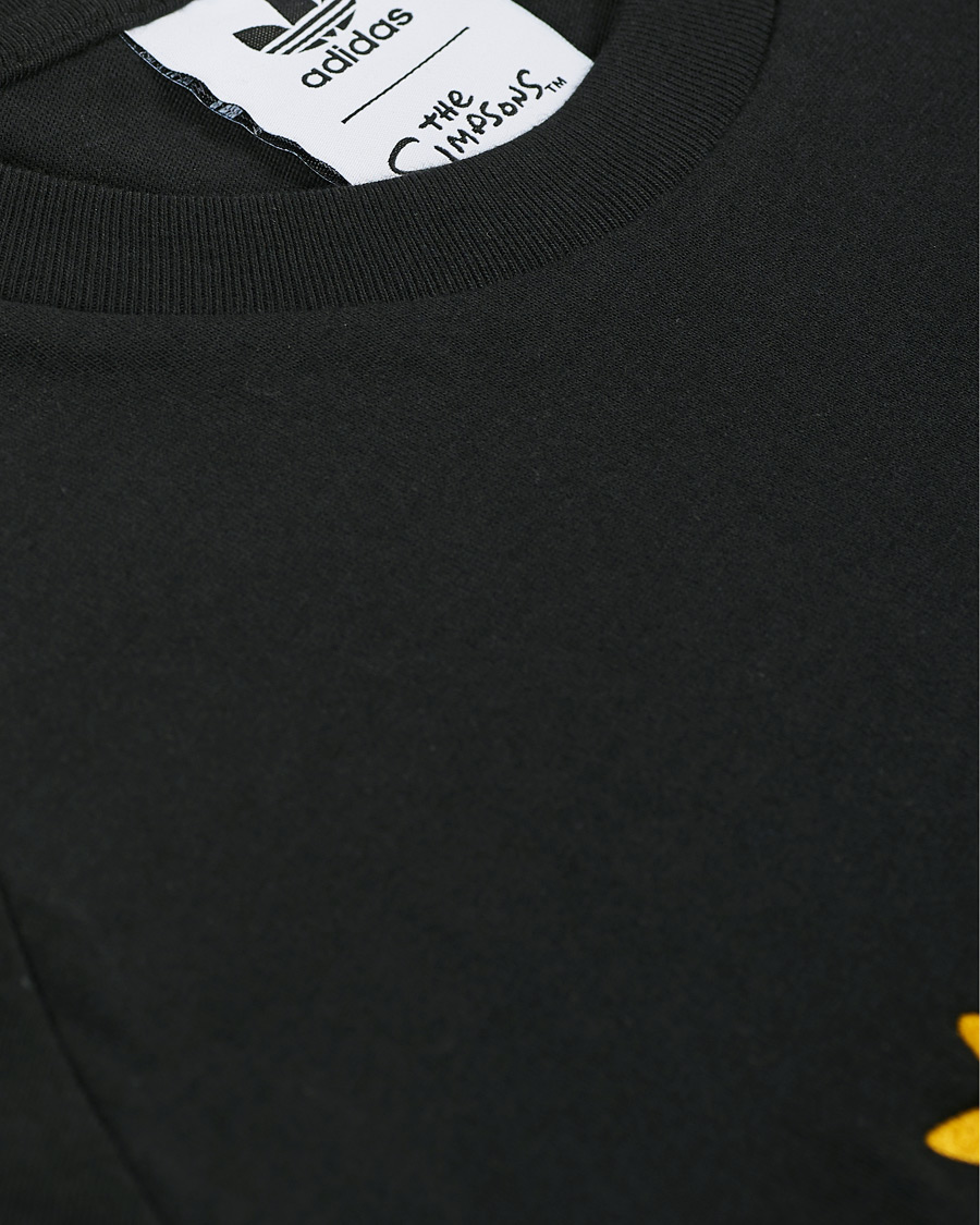 Uomini | T-shirt | adidas Originals | The Simpsons Crew Neck Tee Black