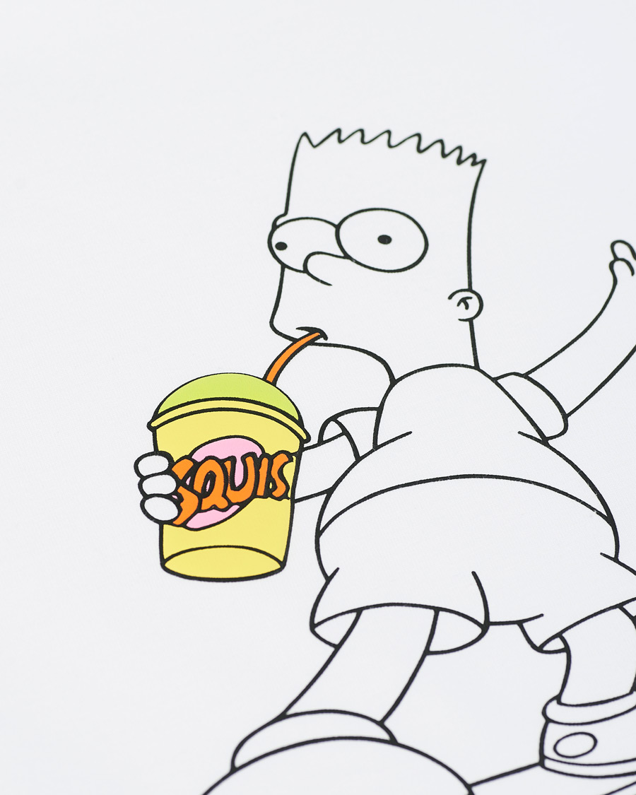 Uomini | T-shirt | adidas Originals | The Simpsons Crew Neck Tee White