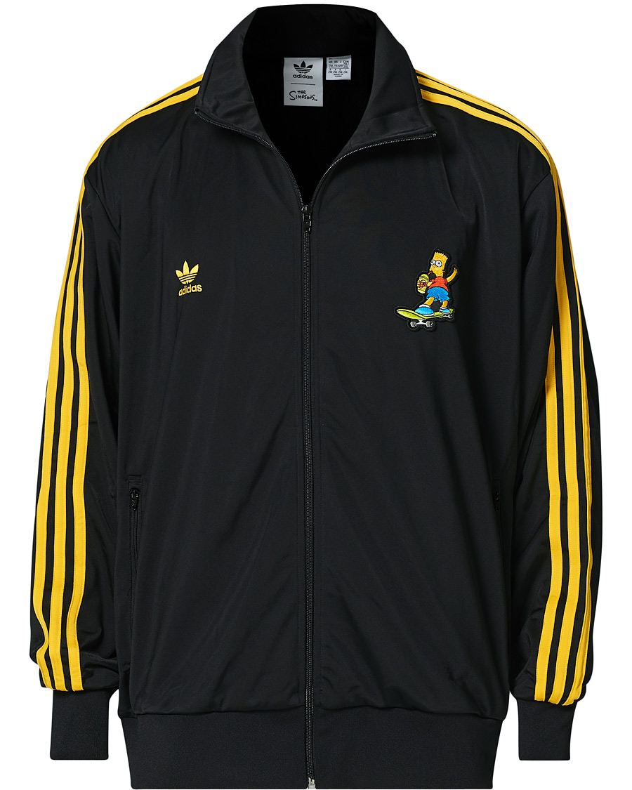 Uomini | Maglieria | adidas Originals | The Simpsons Full Zip Sweater Black
