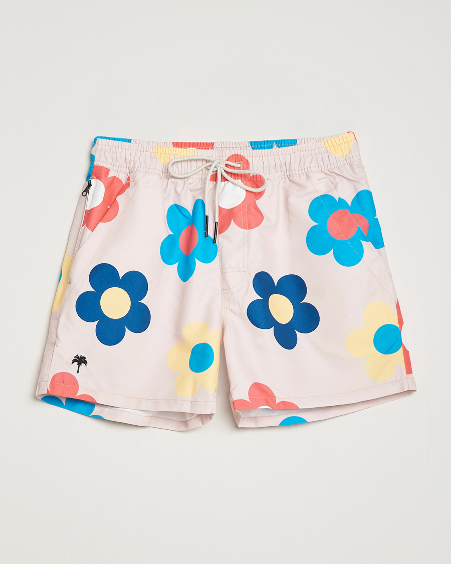 Uomini | Costumi da bagno | OAS | Printed Swimshorts Daisy
