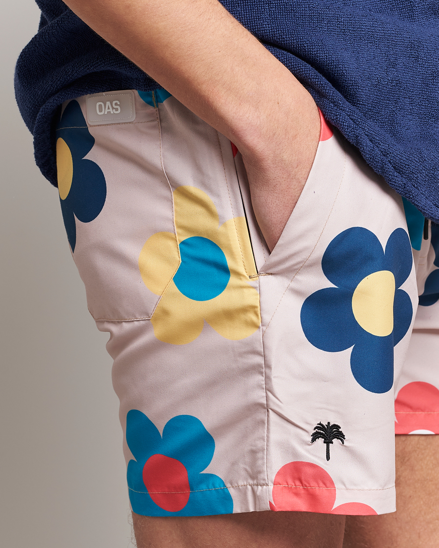 Uomini | Costumi da bagno | OAS | Printed Swimshorts Daisy