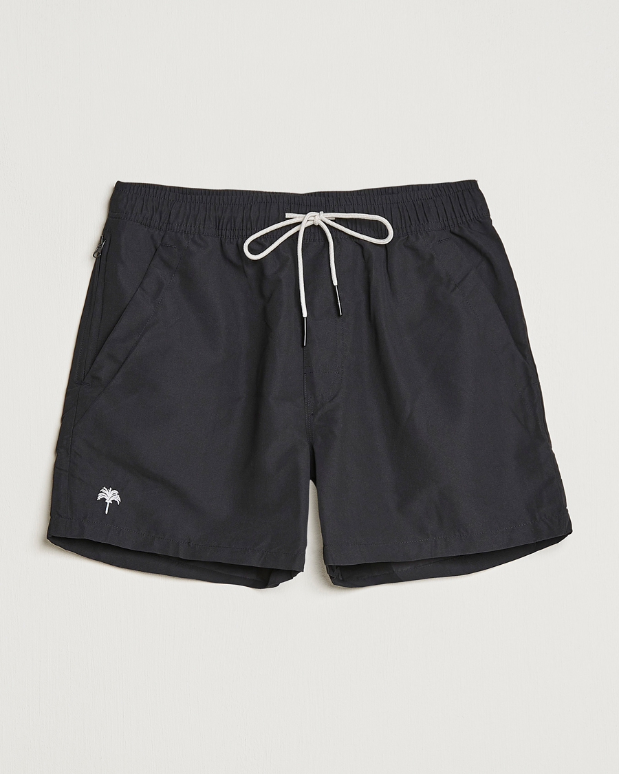 Uomini | Costumi da bagno | OAS | Plain Swimshorts Black