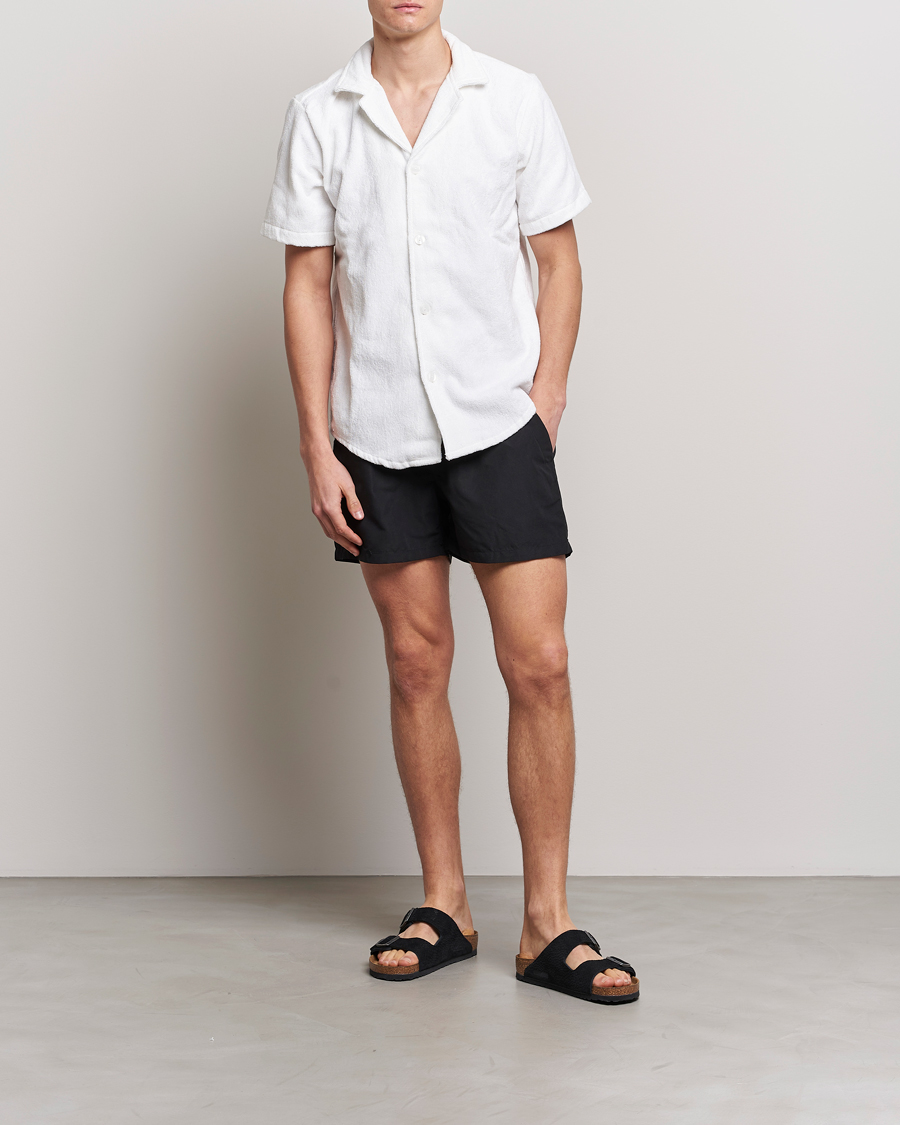 Uomini | Costumi da bagno | OAS | Plain Swimshorts Black