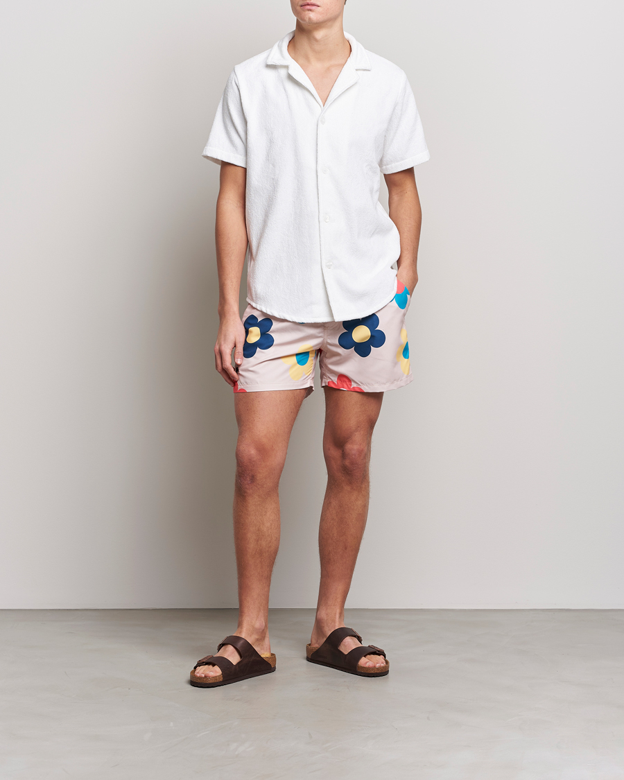 Uomini | Camicie | OAS | Terry Cuba Short Sleeve Shirt White