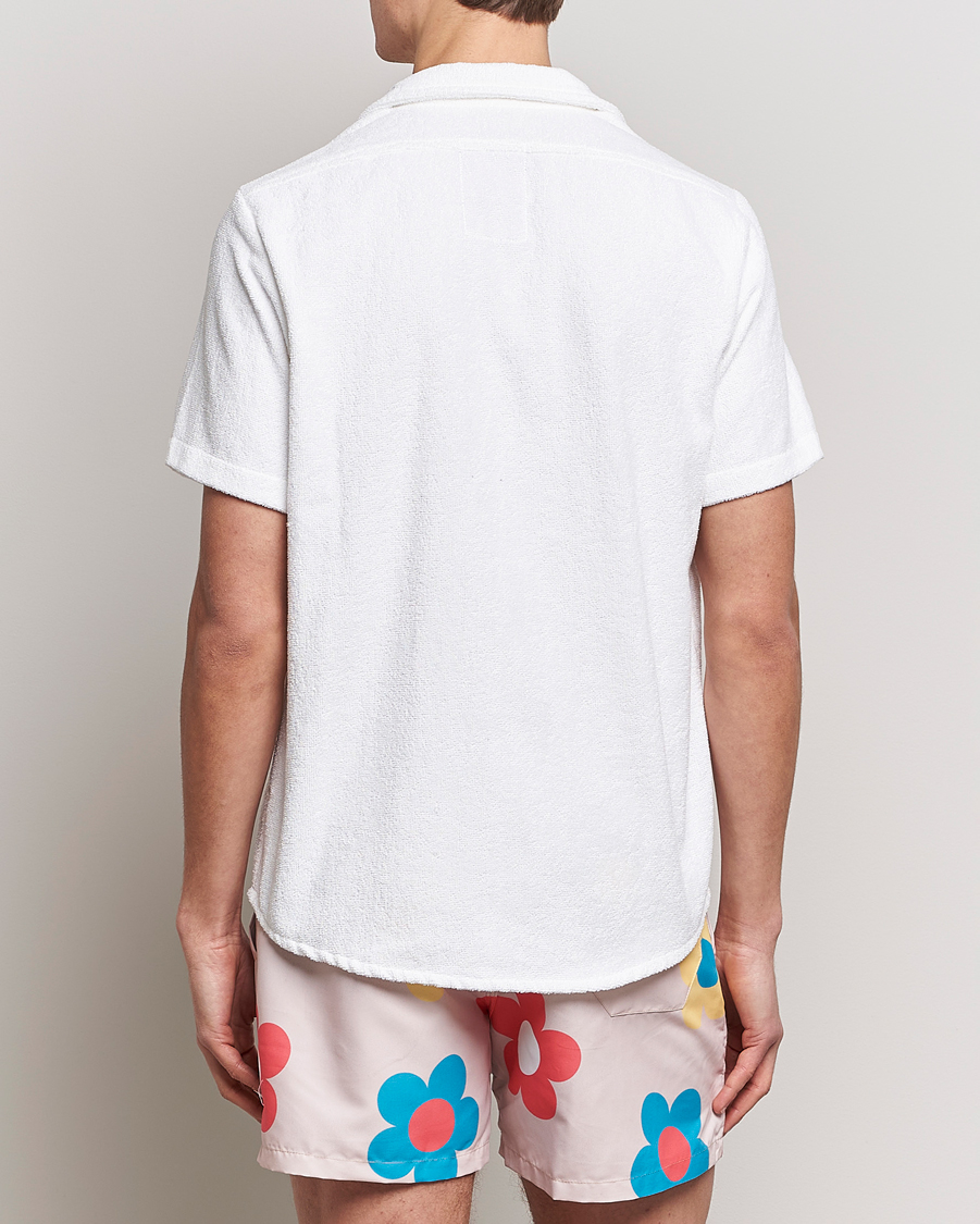Uomini | Camicie | OAS | Terry Cuba Short Sleeve Shirt White