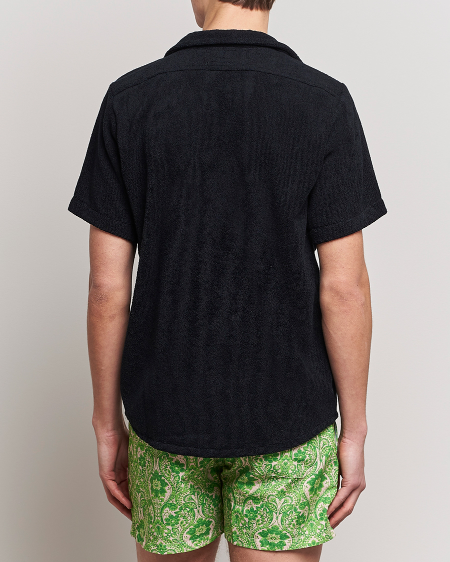 Uomini | Camicie | OAS | Terry Cuba Short Sleeve Shirt Black