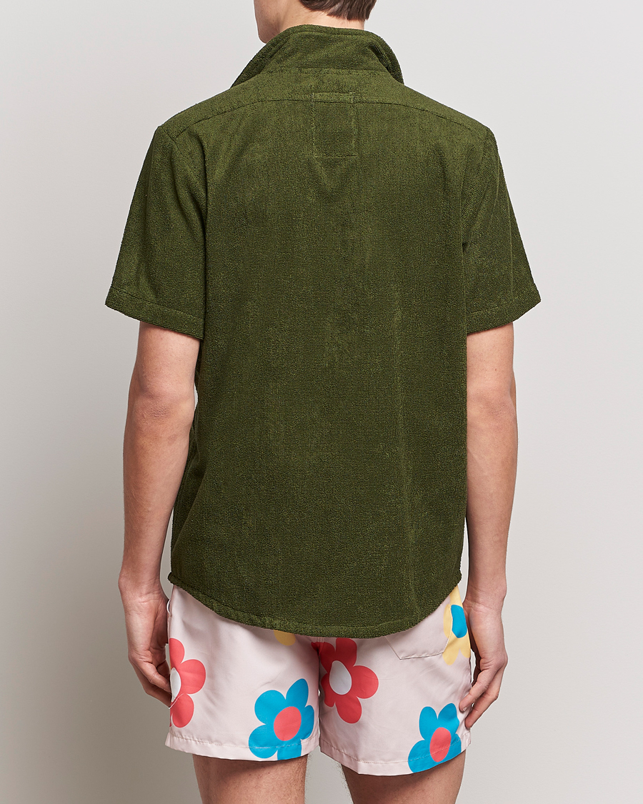 Uomini | Camicie | OAS | Terry Cuba Short Sleeve Shirt Army