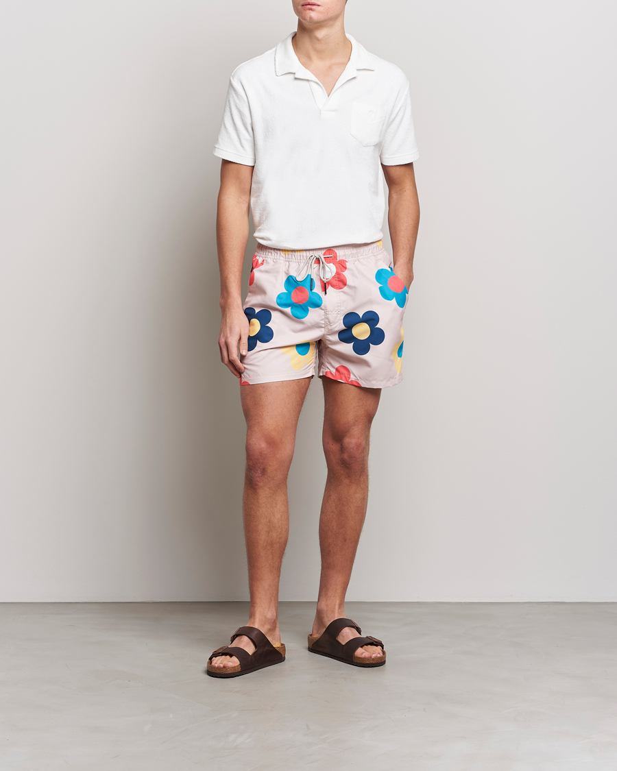 Uomini | Polo | OAS | Short Sleeve Terry Polo White