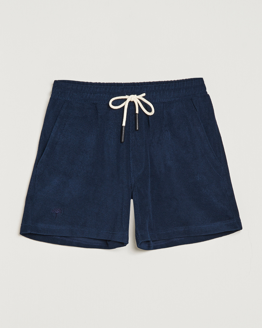 Uomini | Pantaloncini | OAS | Terry Shorts Navy