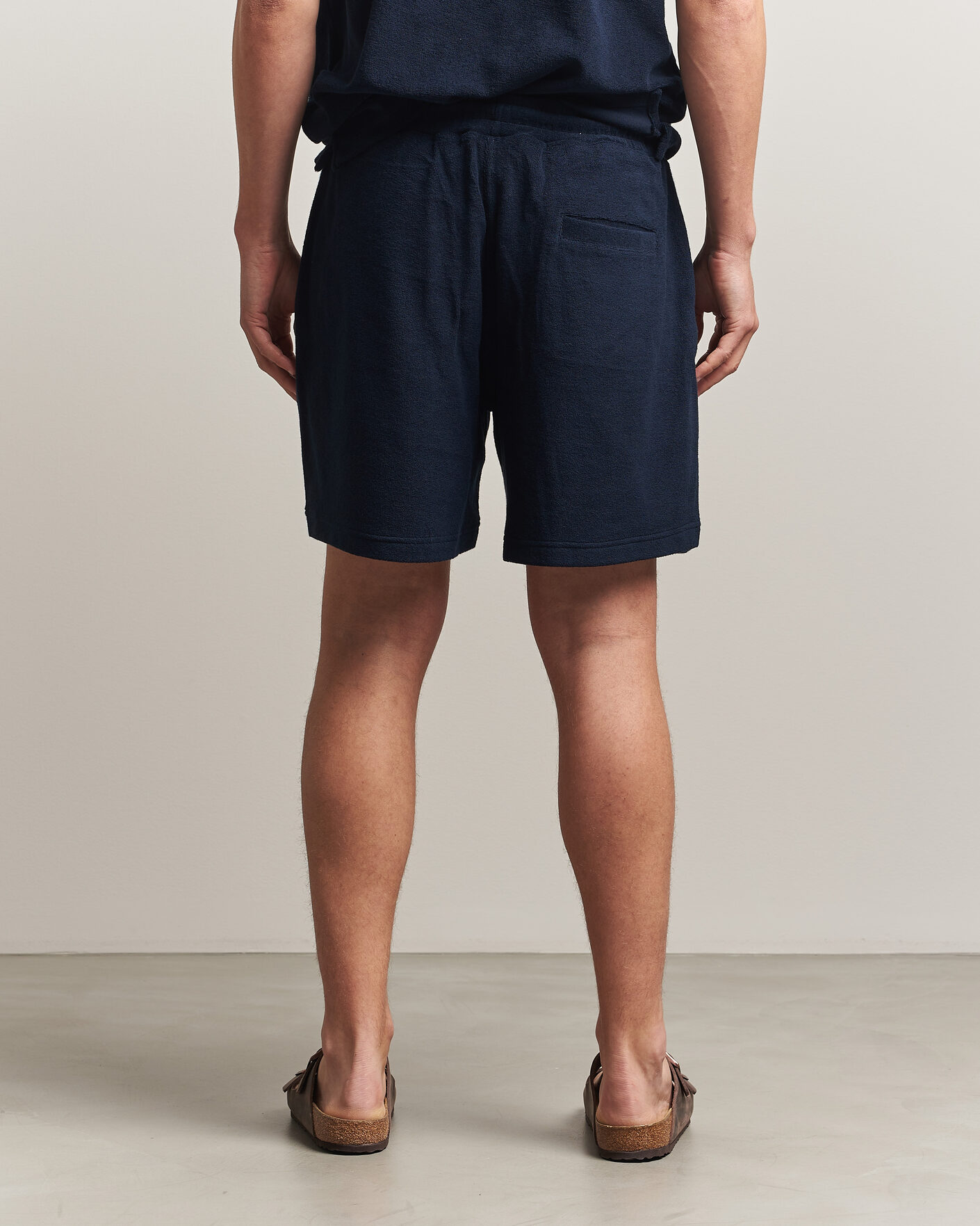Uomini | Pantaloncini | OAS | Terry Shorts Navy