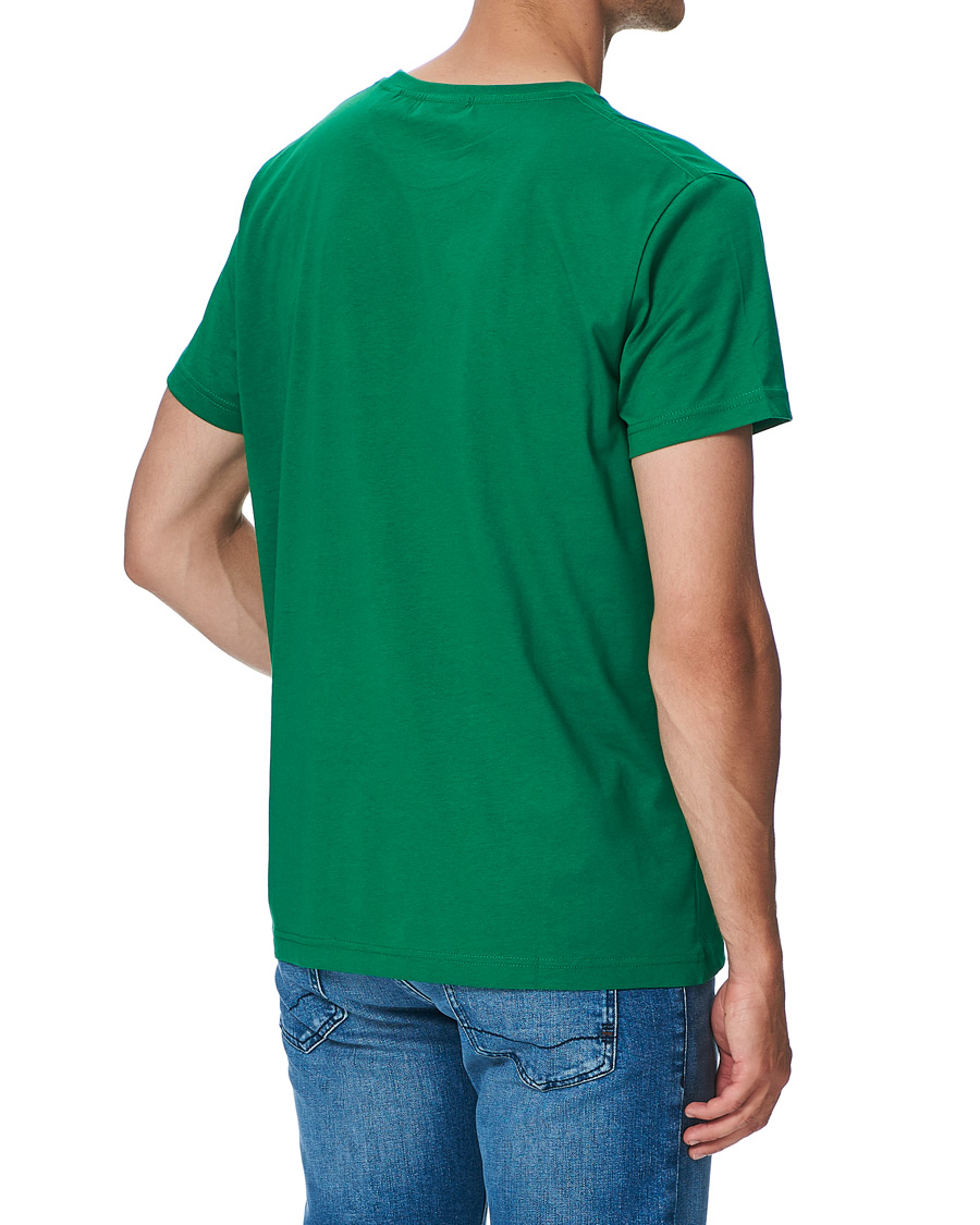 Uomini | T-shirt | GANT | Original Crew Neck Tee Lavish Green