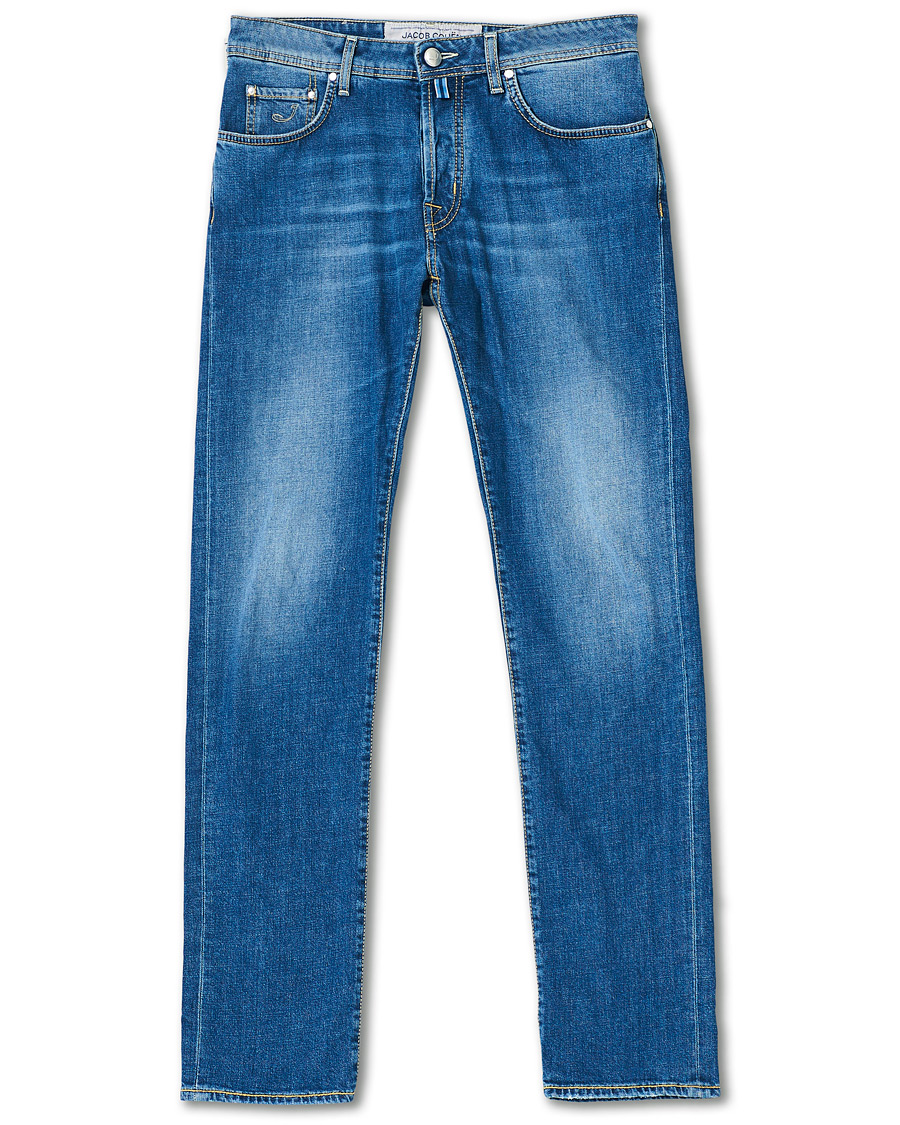 Uomini | Jeans | Jacob Cohën | 688 Slim Fit Jeans Light Blue