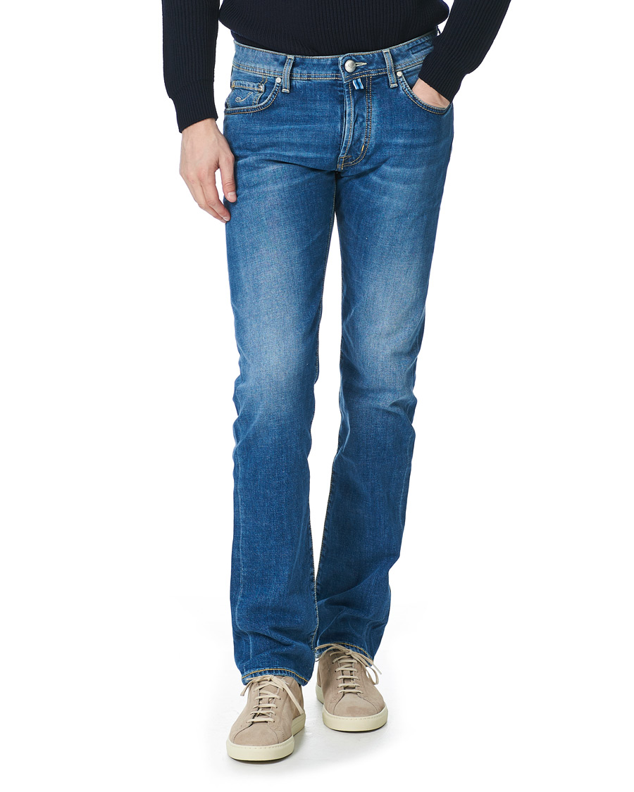 Uomini | Jeans | Jacob Cohën | 688 Slim Fit Jeans Light Blue
