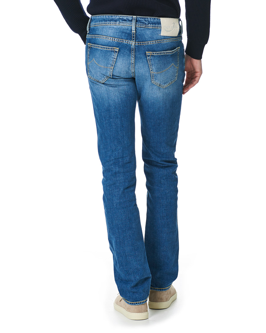 Uomini | Jeans | Jacob Cohën | 688 Slim Fit Jeans Light Blue