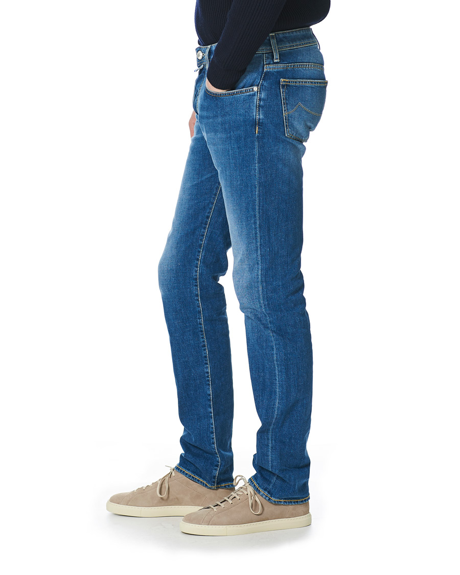 Uomini | Jeans | Jacob Cohën | 688 Slim Fit Jeans Light Blue