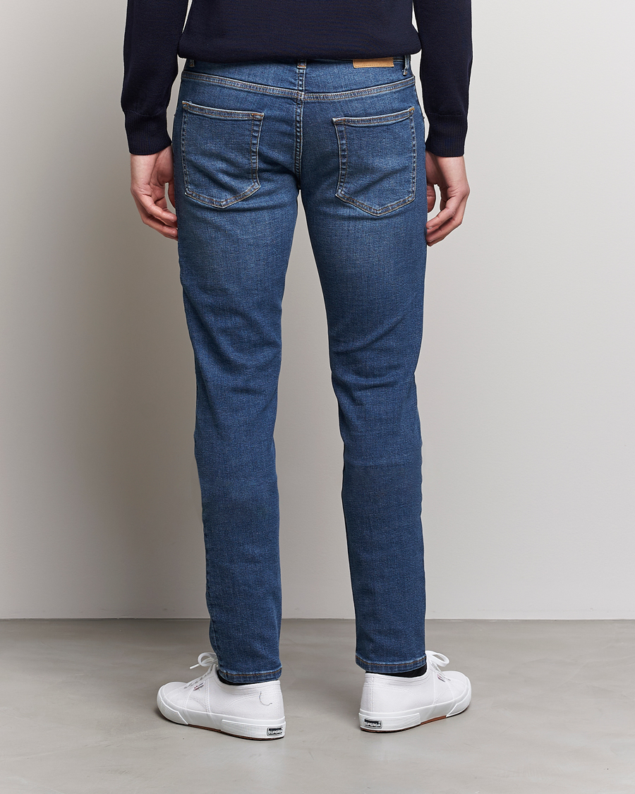Uomini | Jeans | J.Lindeberg | Jay Active Super Stretch Jeans Mid Blue
