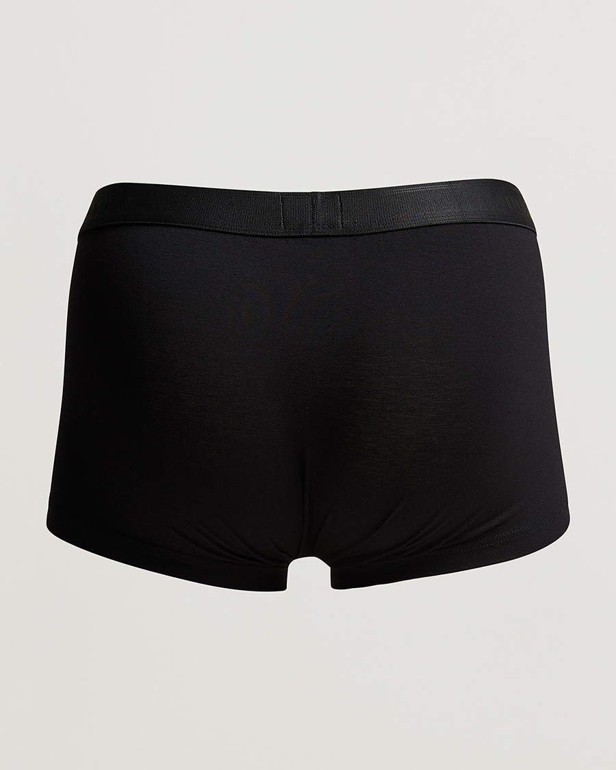 Uomini | Biancheria intima | Sunspel | Cotton Stretch Trunk Black