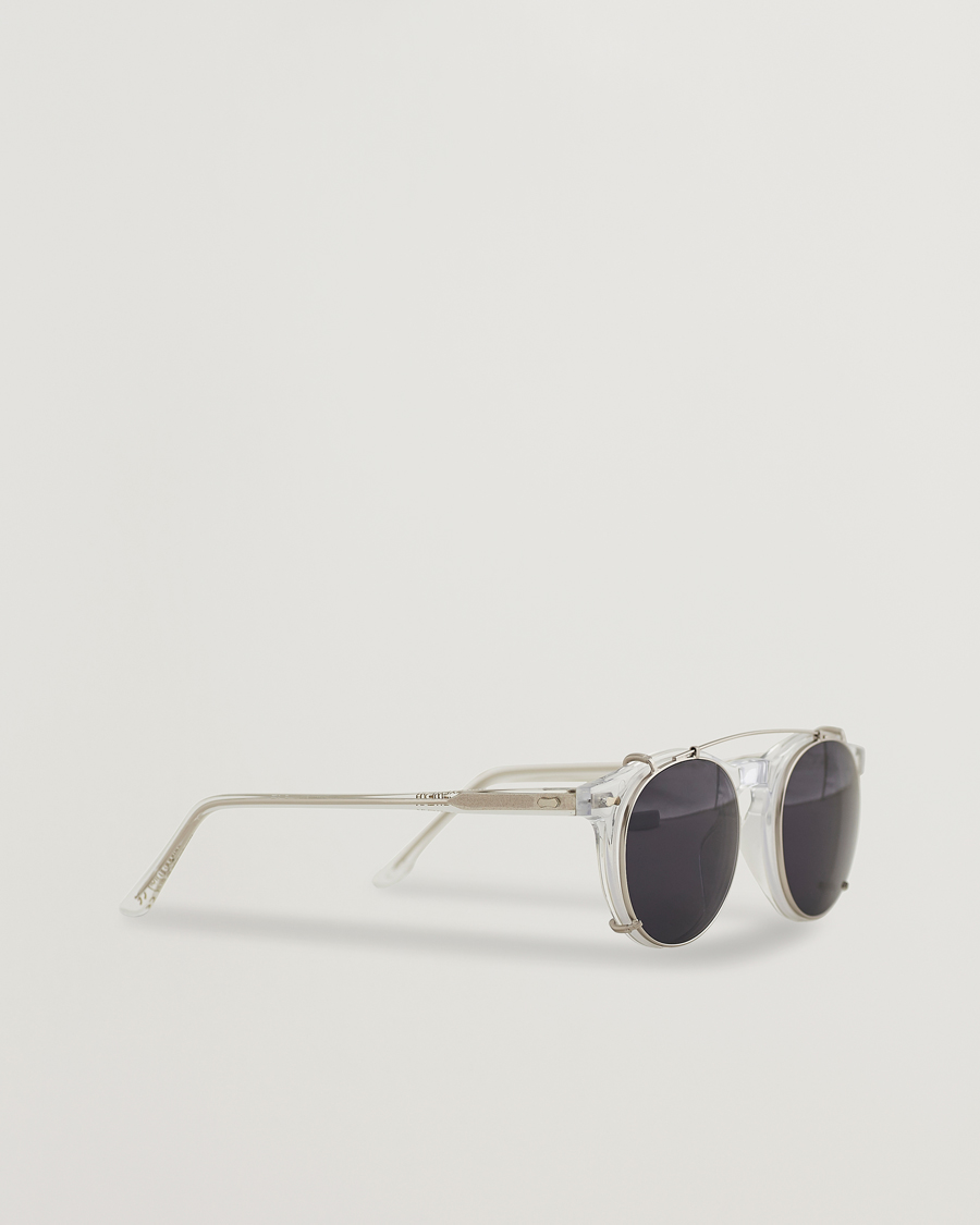 Uomini | TBD Eyewear Clip-ons Silver/Gradient Grey | TBD Eyewear | Clip-ons Silver/Gradient Grey