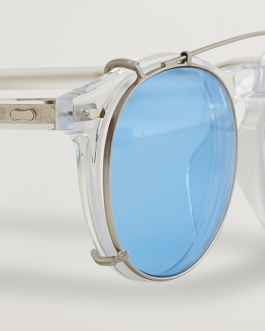 Uomini | Occhiali da sole | TBD Eyewear | Clip-ons Silver/Blue