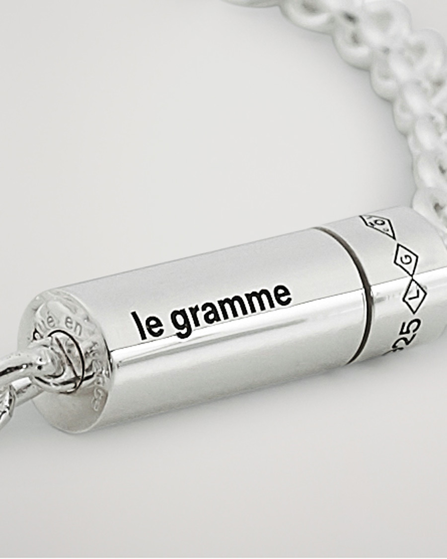 Uomini | Gioielli | LE GRAMME | Chain Cable Bracelet Sterling Silver 11g