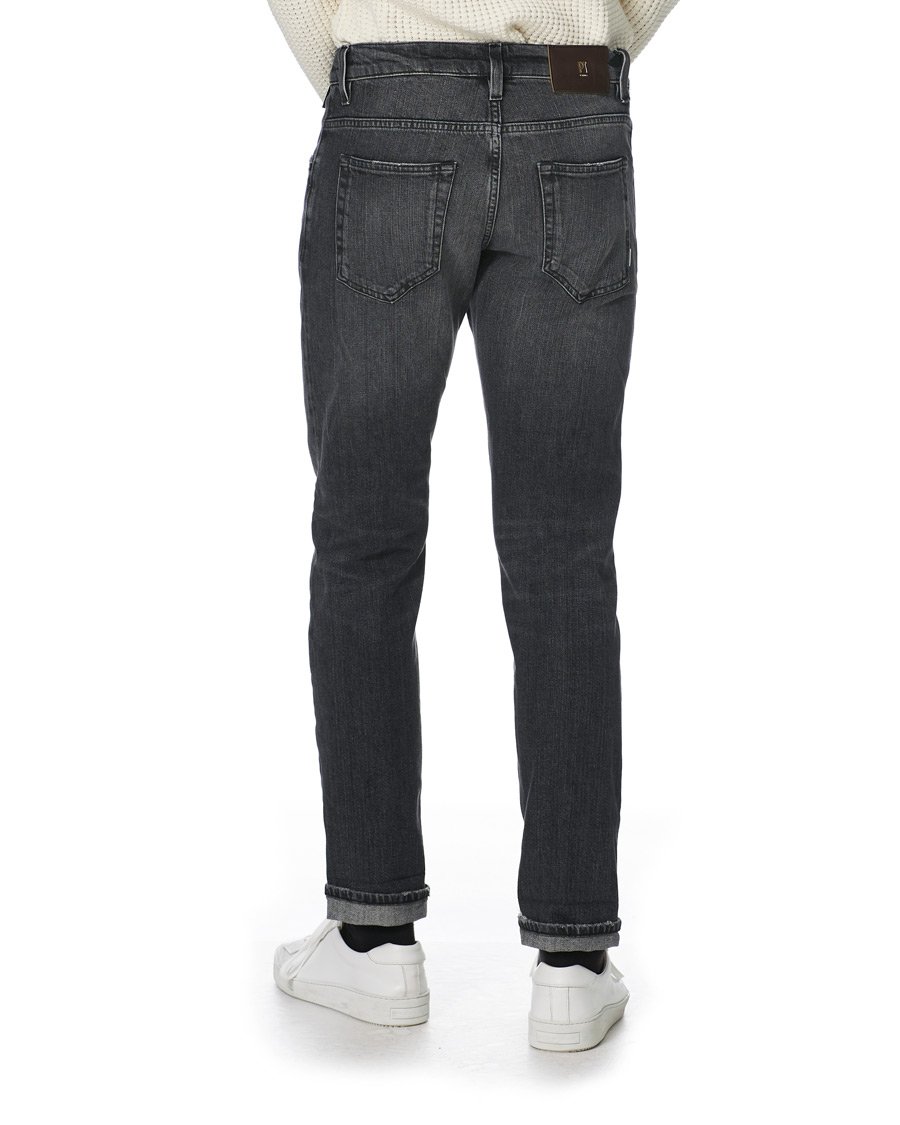 Uomini | Jeans | PT01 | Slim Fit Japanese Selvedge Denim Black Wash