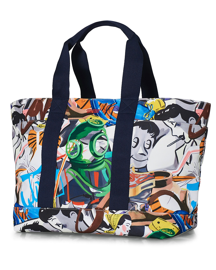 Uomini | Orlebar Brown Mason x David Salle Diving Bag Multi | Orlebar Brown | Mason x David Salle Diving Bag Multi