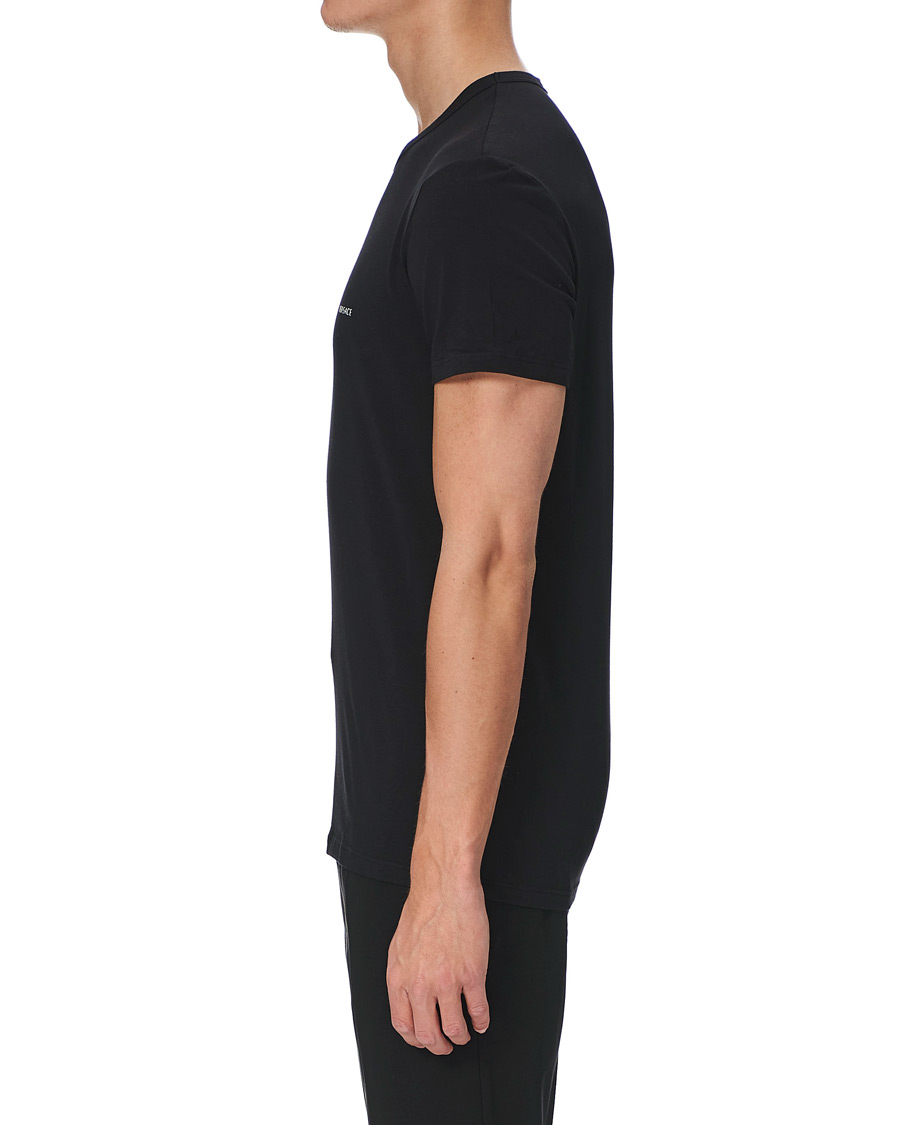 Uomini | T-shirt | Versace | Logo Tee Black