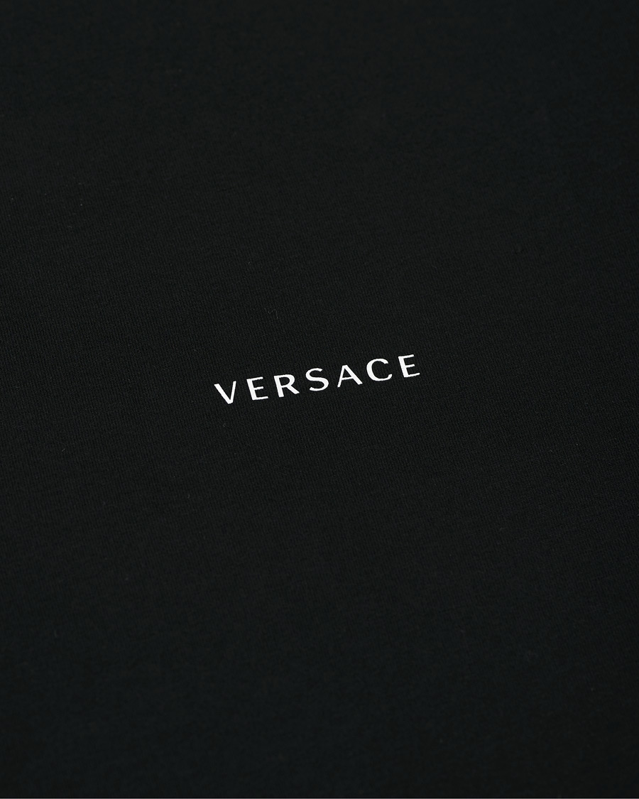 Uomini | T-shirt | Versace | Logo Tee Black