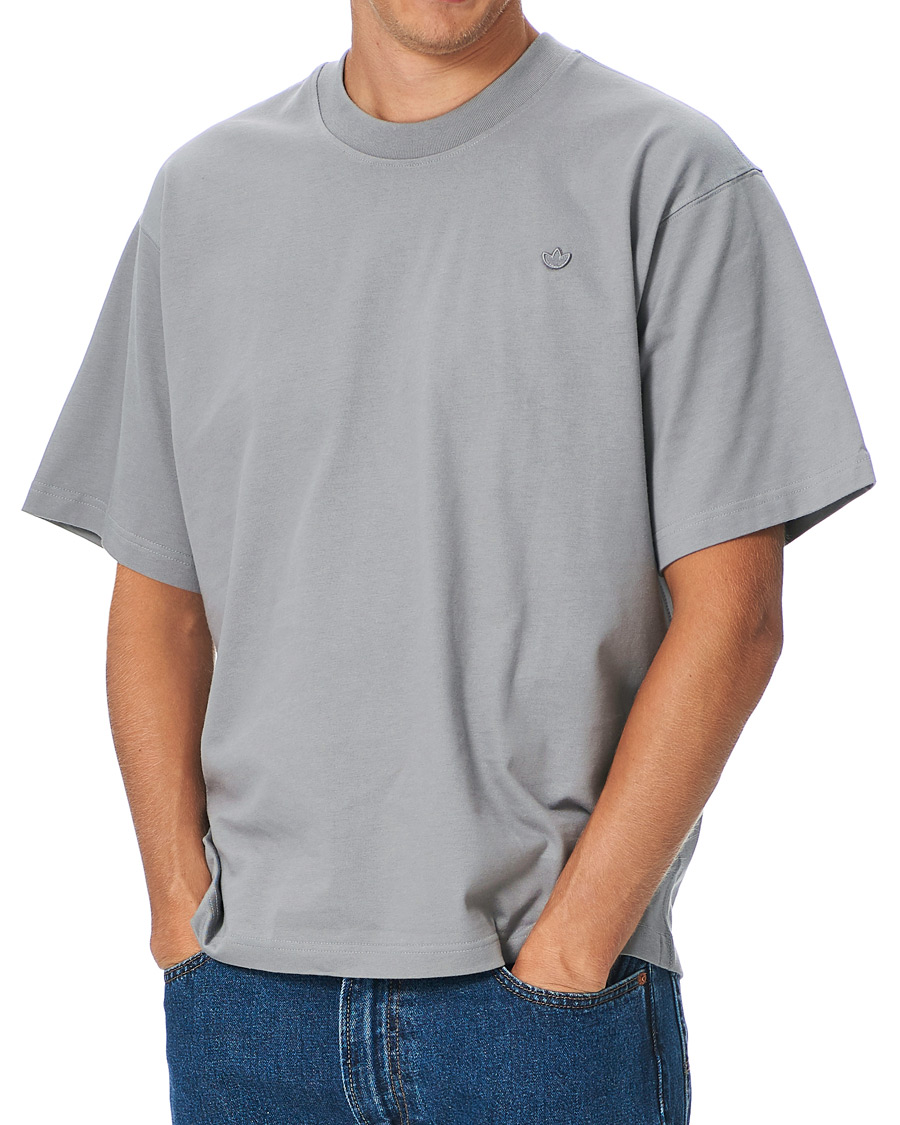 Uomini | T-shirt | adidas Originals | C Short Sleeve Tee Grey Heather