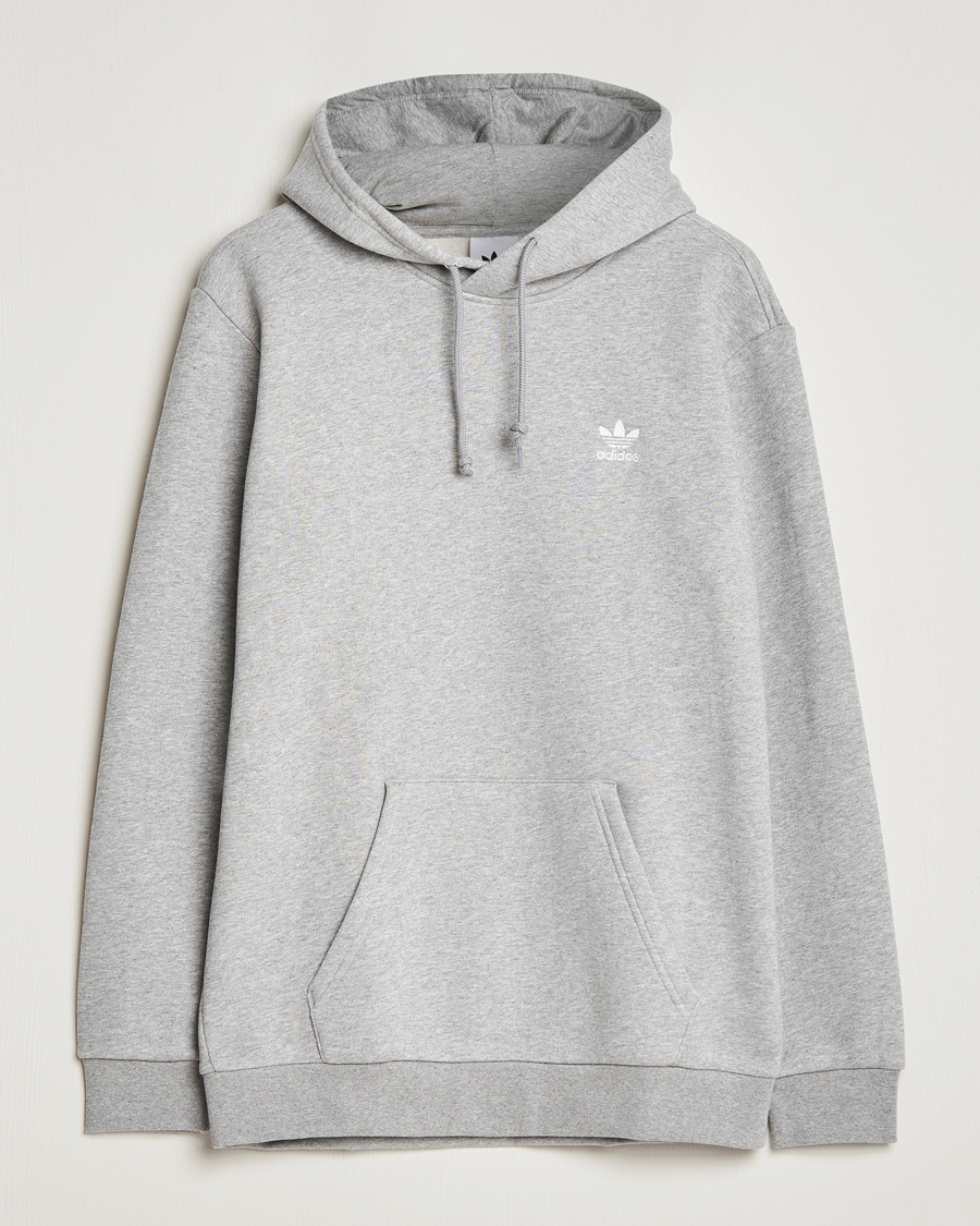 Uomini | Maglieria | adidas Originals | Essential Hoodie Grey Melange