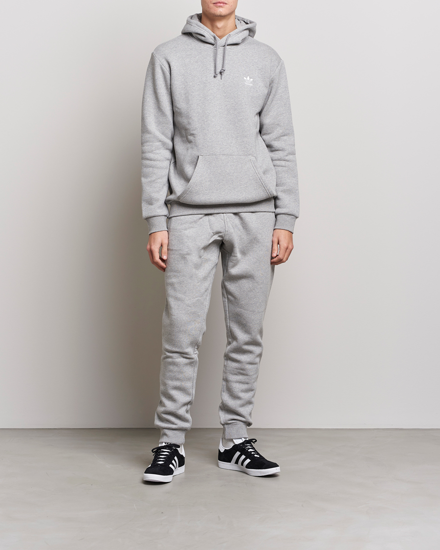 Uomini | Maglieria | adidas Originals | Essential Hoodie Grey Melange