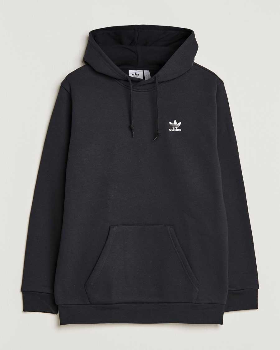 Uomini | Maglieria | adidas Originals | Essential Trefoil Hoodie Black