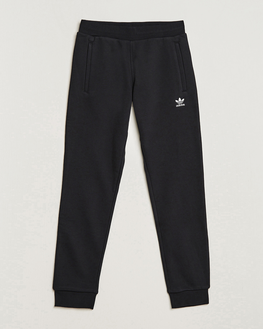 Uomini | Pantaloni | adidas Originals | Essential Trefoil Sweatpants Black
